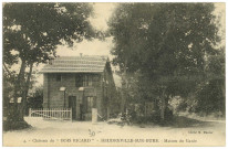 Heudreville-sur-Eure. Château du «Bois Ricard» - Heudreville-sur-Eure. - Maison du Garde.