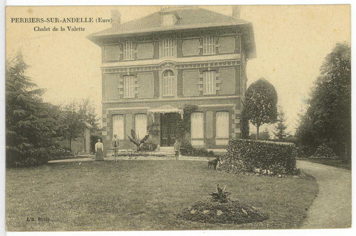 Perriers-sur-Andelle. Chalet de la Valette.