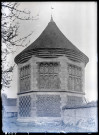 Colombier de l'ancien manoir des abbesses de Saint-Amand de Boos (Seine-Maritime).