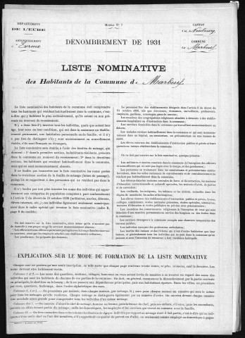 MARBEUF 1931