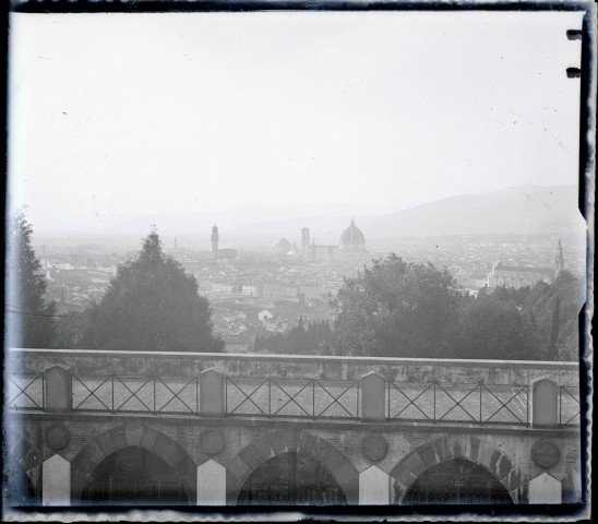 Vue générale de Florence (Toscane, Italie)