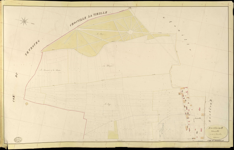 Tremblay-Omonville (Le). Section E _ d'Omonville _ 1re de 2 Feuilles