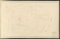 Alizay. Section C _ de Rouville. _ 3e de 4 Feuilles.