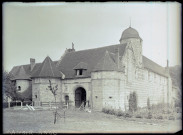 Porche d'entrée du manoir d'Ango de Varengeville-sur-Mer (Seine-Maritime).