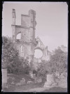 Ruines et vestiges de l'ancienne abbaye de Longpont (Aisne).