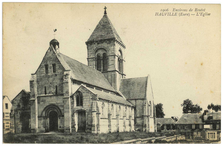 Hauville. Environs de Routot Hauville (Eure) - L'Eglise.