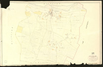 Notre-Dame-du-Hamel. Section D _ de l'Eglise _ 2ème et dernière feuille _ Echelle de 1 à 2500