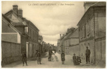 Croix-Saint-Leufroy (La). Rue Principale.