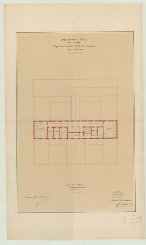 Louviers _"Projet d'une maison d'arrêt et de correction pour Louviers".