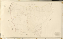 Hauville. Section I _ des terres de Préaux _ Feuille Unique
