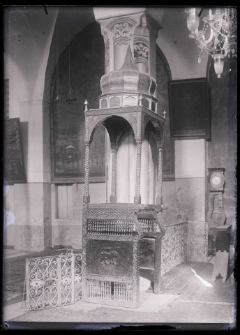 Trône patriarcal de Kozan (Sis) (Turquie) (notice PA).