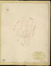 Hectomare. Tableau d'assemblage _ du Plan Parcellaire de la Commune d'Hectomare _ Canton de Neubourg - Louviers - Eure. _ Terminé sur le Terrain le 4 Juin 1845, sous l'administration de M. Zédé, Préfet _ M. Hue, Maire _ et sous la Direction de M. Violas de Martigny, Directeur des Contributions directes _ M. Le Fébure, Géomètre en Chef. _ Par M. Drouet, Géomètre de 1re classe.