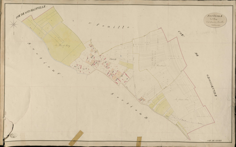 Cissey. Section A _ du Village _ 2e et dernière Feuille