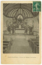 Grandchain. Choeur de l'Eglise et la Crèche.