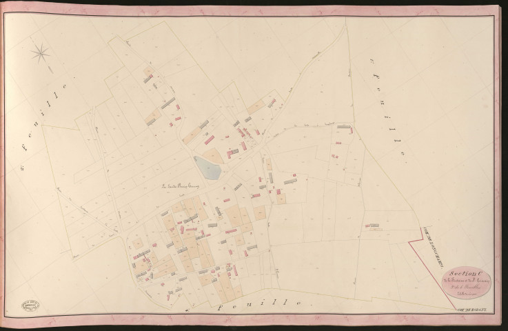 Morgny. Section C _ de la Fontaine et de St Germain _ 3e de 6 Feuilles