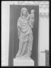 Statue de Vierge à l'enfant de l'église de Pont-Saint-Pierre (Eure).