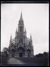 Basilique Notre-Dame de Bonsecours à Rouen (Seine-Maritime), façade.