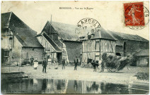 Hennezis. Vue sur la Ferme.