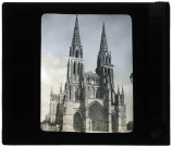 Cathédrale Notre-Dame de Sées (Orne), façade ouest.