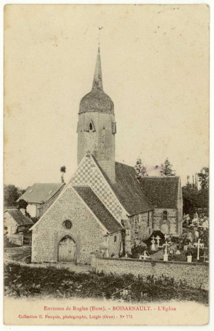 Bois-Arnault. L'Eglise.