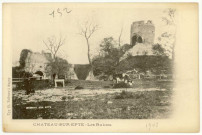 Château-sur-Epte. Les Ruines.