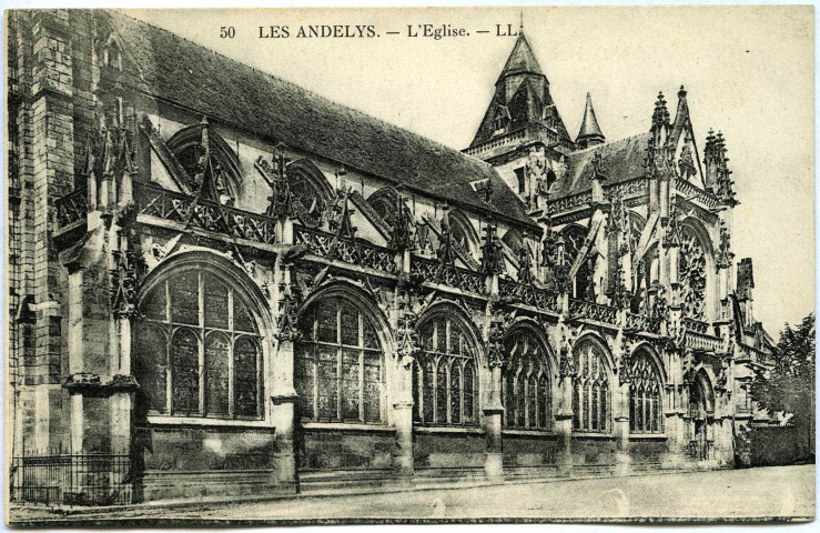 Andelys (Les). L'Eglise.