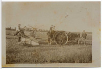 Claville. La Moisson Claville Août 1929.