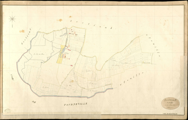 Brosville. Section B _ des Angles _ 1re de 3 Feuilles