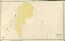 Saint-Aubin-de-Scellon. Section A _ de la terre du Mesnil _ 1re de 2 Feuilles