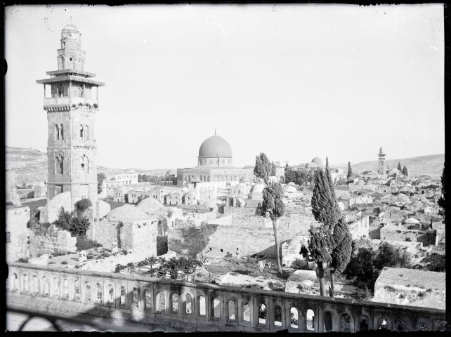 Vue générale de Jérusalem (Israël).