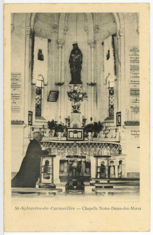 Saint-Sylvestre-de-Cormeilles. Chapelle Notre-Dame-des-Mares.