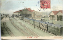 Evreux-Ville. La Gare.