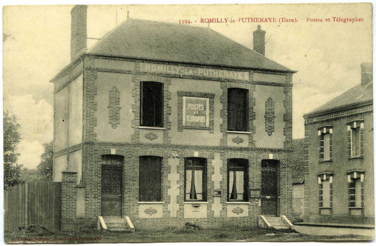 Romilly-la-Puthenaye. Postes et Télégraphes.