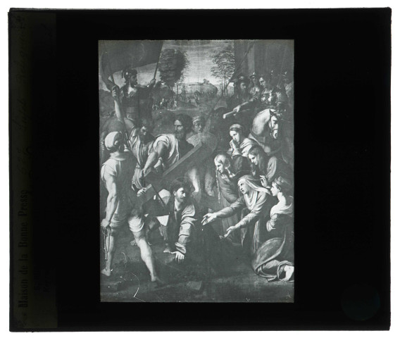 Musée du Prado de Madrid (Espagne), tableau de Raphaël « le chemin de Croix ».