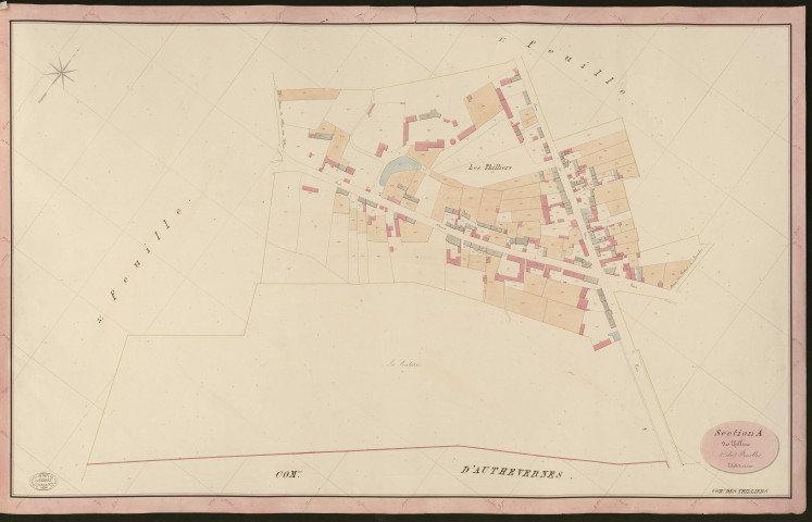 Thilliers-en-Vexin (Les). Section A _ du Thilliers _ 2e de 3 Feuilles