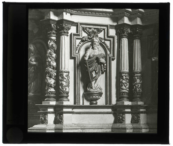 Église de La Haye-Saint-Sylvestre (Eure), tabernacle.