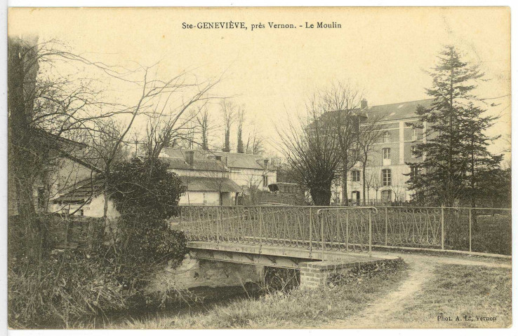 Sainte-Geneviève-lès-Gasny. Le Moulin.