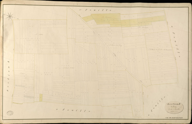 Breuilpont. Section E _ de Lorey _ 2e de 7 Feuilles
