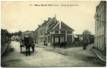 Bézu-Saint-Eloi. Route de Saint-Paër.