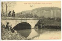 Pîtres. Pont sur l'Andelle et Côte des Deux-Amants.