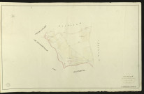 Saint-Aubin-sur-Gaillon. Section F _ des Epinières et du Bois des noct _ 1re de 2 Feuilles