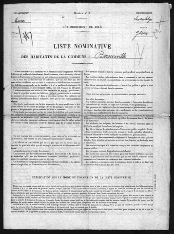 BERNOUVILLE 1946