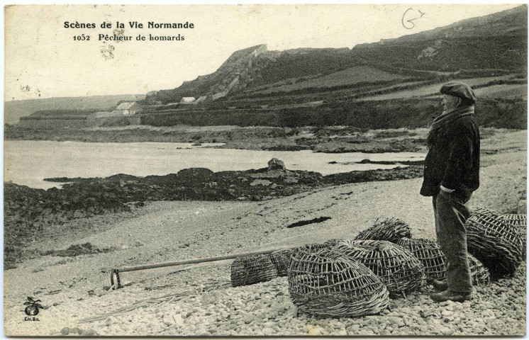Divers. Scènes de la Vie Normande. - Pêcheur de homards.
