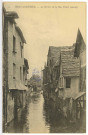 Pont-Audemer. La Rivière de la Rue Thiers (amont).