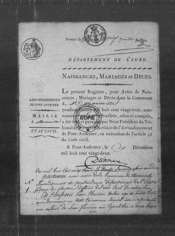 NMD (1823-1835)