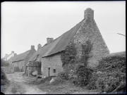 Chaumières bretonnes.