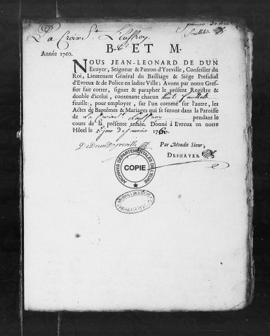 BMS (1760-1792)