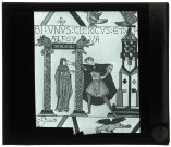 Tapisserie de Bayeux (Calvados), dessin de la broderie de la reine Mathilde, détail.