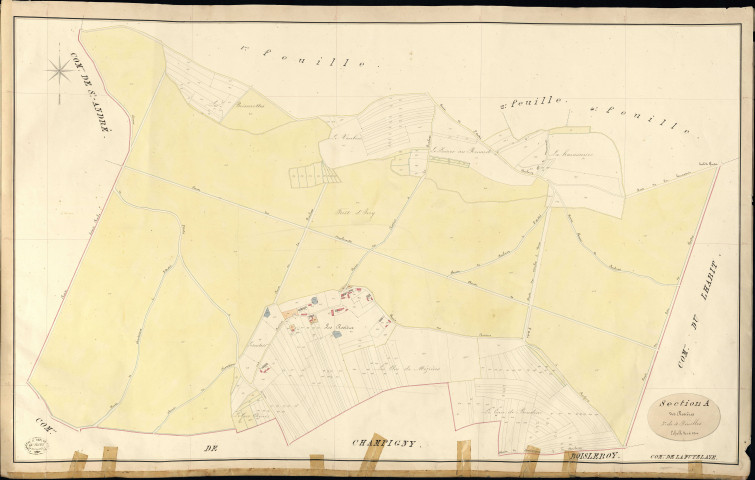 Futelaye (La). Section A _ des Rosières _ 3e de 4 Feuilles