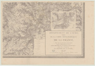 Département de l'Eure. Extrait de la carte topographique de la France Feuille 4